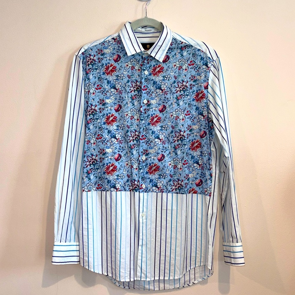 Liberty of London - Cristelle Tana Lawn Long Sleeve Shirt. 15 1/2